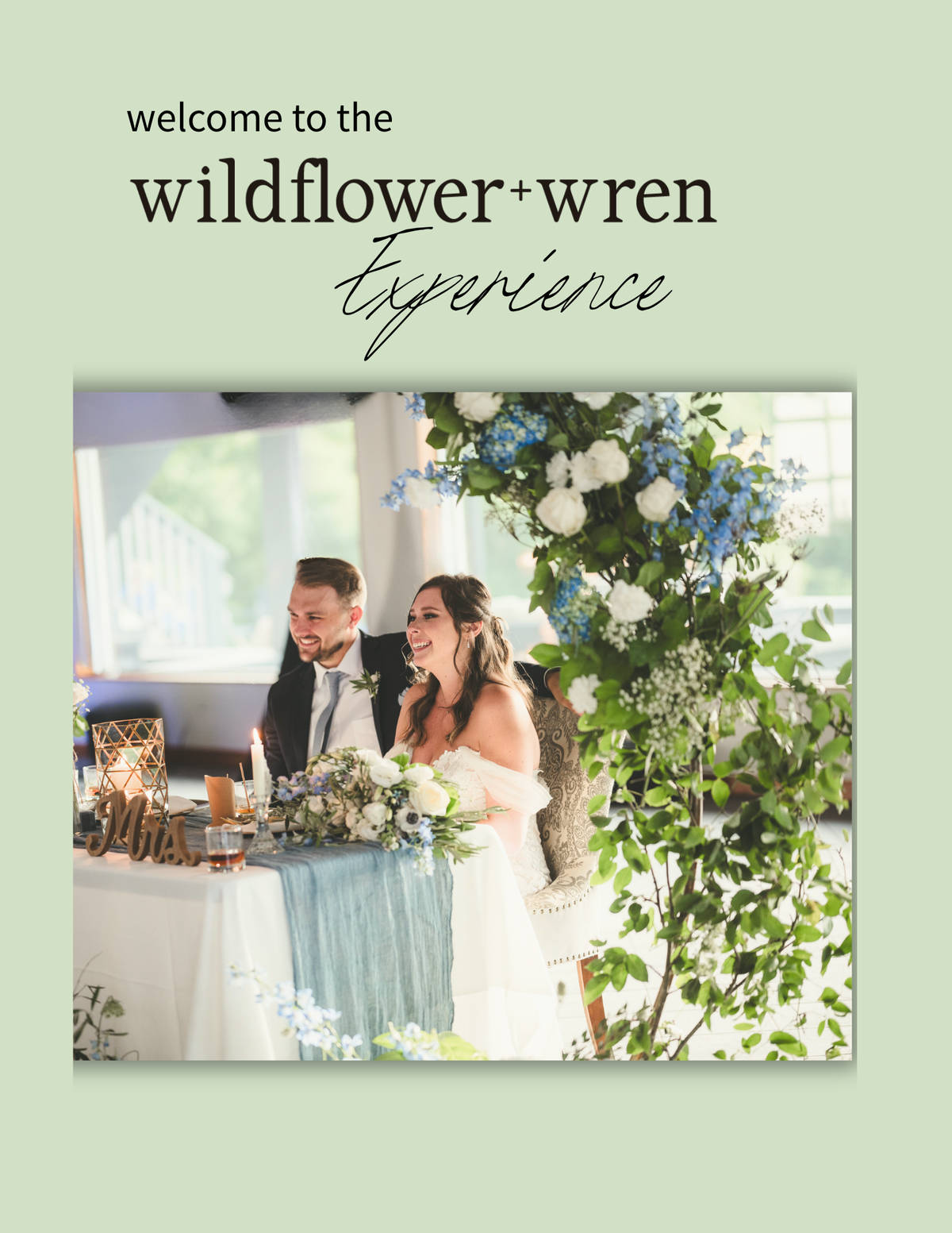 Welcome to the Wildflower and Wren Experience