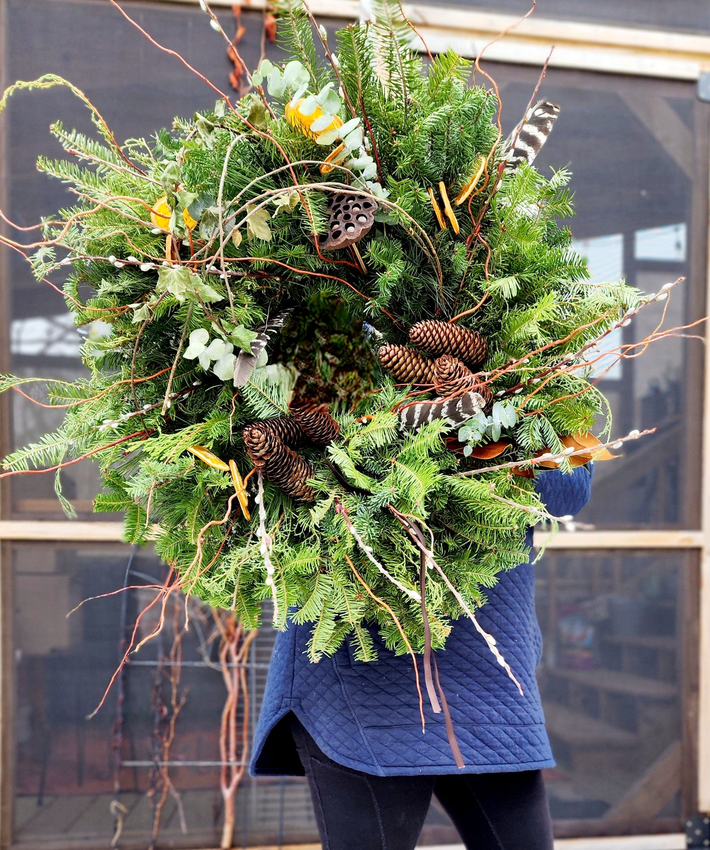 Holiday Wreath Workshop: Rockton Bar November 13 5-7pm